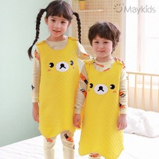 Maykids 童款印花連身防踢背心 波比小熊款