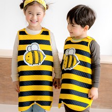 Maykids 孩童條紋蜜蜂圖案睡眠背心