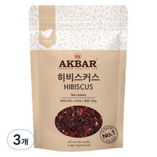 아크바 히비스커스 침출차, 3개, 1개입, 100g