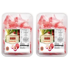 荔枝軟糖, 2盒, 200g