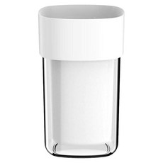 小麥購物 旅行漱口杯 Y962 12.2 x 6.5cm 3個, 白色, 1組