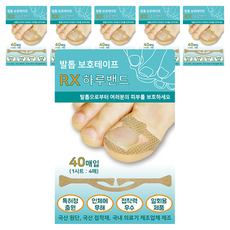 Ringku 腳趾甲保護RX日用貼片 40片入, 6個