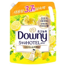 Downy 超高濃縮衣物柔軟精 柑橘與馬鞭草 補充包, 2.6L, 1個