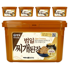 범일 찌개된장, 3kg, 5개
