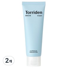 토리든 다이브인 저분자 히알루론산 크림, 80ml, 2개