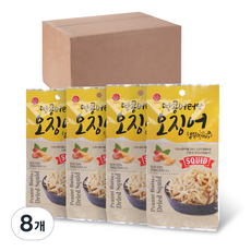 썬푸드 땅콩버터맛 오징어 조미건어포, 40g, 8개