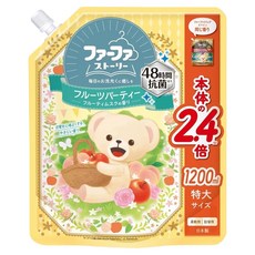 FaFa Story 衣物柔順劑 水果麝香 補充包, 1.2L, 1包