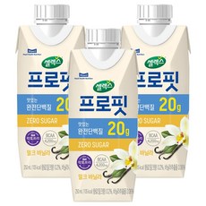 Selex 無糖完整蛋白飲 香草牛奶風味, 3瓶, 250ml