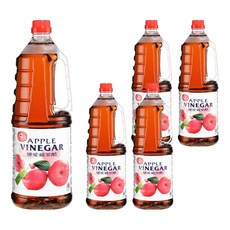 十全 戀愛蘋果醋 1.8L 台灣製造, 5瓶