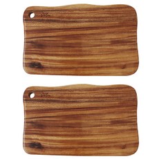 부엌다옴 雨樹原木泡泡大砧板, 木質, 2個
