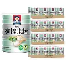 QUAKER 桂格 有機米精 4個月以上適用, 300g, 96罐