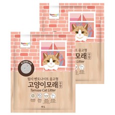 Tamsaa 凝結型膨潤土貓砂, 15L x 2包, 無香