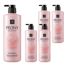 mise en scene 魅尚萱 珠光絲滑保濕潤髮乳 牡丹香, 1L, 5瓶