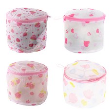 에이비엠코리아 원통형 속옷 세탁망, 랜덤 발송, 4개