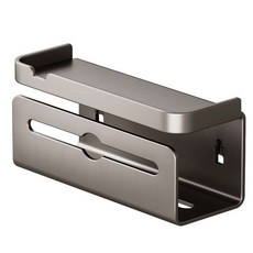 多功能紙巾架 加長旗艦款, 灰色, 1個