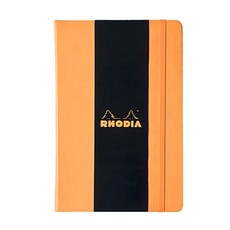 RHODIA Beauty克重網格筆記本 A5 橫線, 橘子, 1個