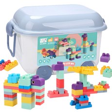 I'CLE 軟積木 80片, 1套, 混合色