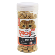 CAT CHUP 貓咪 小顆粒凍乾零食 專用, 鮭魚, 40g, 1罐