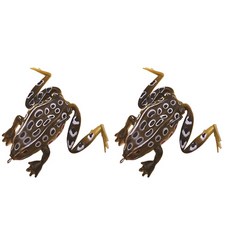 That's That 青蛙軟式路亞釣魚假餌 6.5cm, 2個, 6