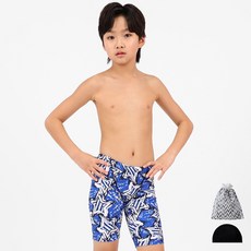 aquatica 男童泳衣 AQA201 + 彈性泳帽 隨機出貨 + 塑膠袋組合