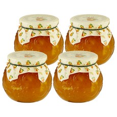 다보 오렌지잼, 640g, 4개