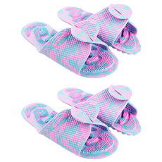 칸토스 양면 지압 슬리퍼 S, 2개, 혼합색상