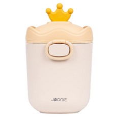 JOONIE 奶粉盒 奶粉收納袋 便攜奶粉 奶粉奶粉 奶粉盒 密閉容器 零食容器, 黃色L, 1個