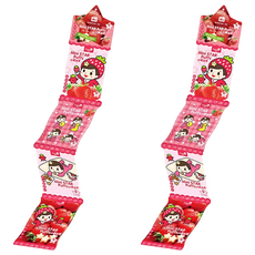 master mi 米大師 小星泡芙 全素 6個月以上 4包, 草莓 + 蘋果, 32g, 2組