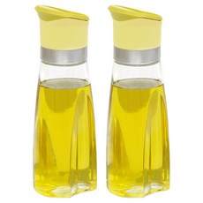 키텐실 시노글라스 그래비티 오일병 옐로우, 2개, 320ml