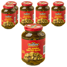 라코스테냐 할라페뇨 페퍼슬라이스, 440g, 6개