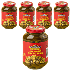 라코스테냐 할라페뇨 페퍼슬라이스, 440g, 5개