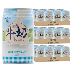 東方飲 牛奶風味飲品, 320ml, 72罐