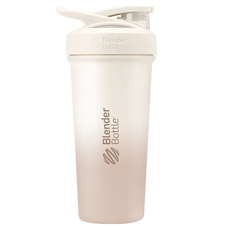 Blender Bottle Strada Tritan 按壓式不鏽鋼搖搖杯25oz, 740ml, 1個, 香草拿鐵