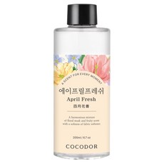 COCODOR 珂珂朵爾 室內擴香 補充瓶, 四月花香 April Fresh, 200ml, 1瓶