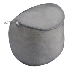 小閨祕 竹炭抗菌洗衣袋 圓型 直徑35cm 台灣製造, 3個