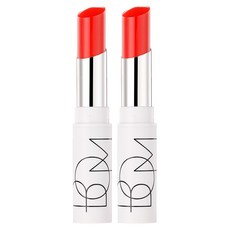 비오엠 듀이 립밤, 02 퓨어레드, 4.5g, 2개
