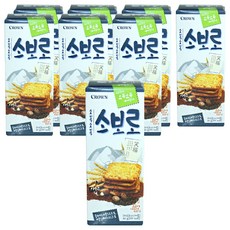 크라운 소복소복 소보로, 60g, 8개