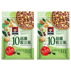 QUAKER 桂格 10超纖穀豆飯, 1kg, 2包