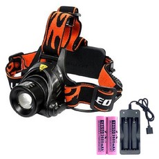 TX Tanox 特林 XML-L2 LED伸縮變焦強亮頭燈附座充, TK-N87E-L2, 1個