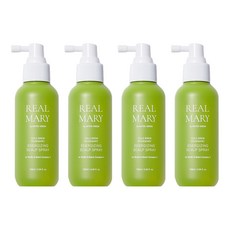 레이티드그린 리얼마리 콜드브루 로즈마리 에너자이징 스칼프 스프레이, 120ml, 4개
