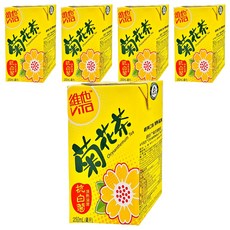 維他菊花茶飲品，經典口味，清熱滋潤，250ml, 5入