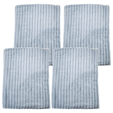 雲朵吸水浴巾 70x140cm 高密度珊瑚絨 不易掉毛 柔軟親膚 帶掛鉤設計, 天青藍, 2組