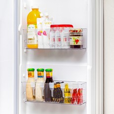 Dailygongam 多用途冰箱收納隔板組, 透明, 1套