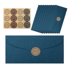 Good given 高級零用錢信封 10入 + 貼紙 12入 組, 1套, 藍色