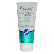 EVELINE 足部護理 MED+ 火山岩磨砂霜，軟化足部，適用於老繭和乾燥皮膚, 1條, 1盒, 100ml