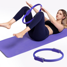 Savina 圓形塑身瑜珈普拉提圈, 紫色, 1個