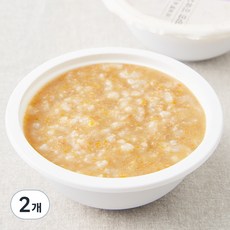 엘빈즈 중기2 7~10개월 엄마이유식 프로젝트 한우듬뿍 당근죽, 180g, 2개, 혼합맛(한우/당근)