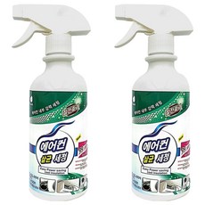 Kkalkkeumi冷氣濾網清潔劑, 500ml, 2瓶