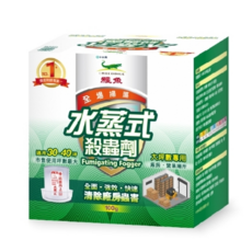 鱷魚水蒸式殺蟲劑 30~40坪適用 100g, 1個, 1盒