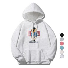 ILLUSO 男女通用 特兩面 1979 小熊 連帽T恤